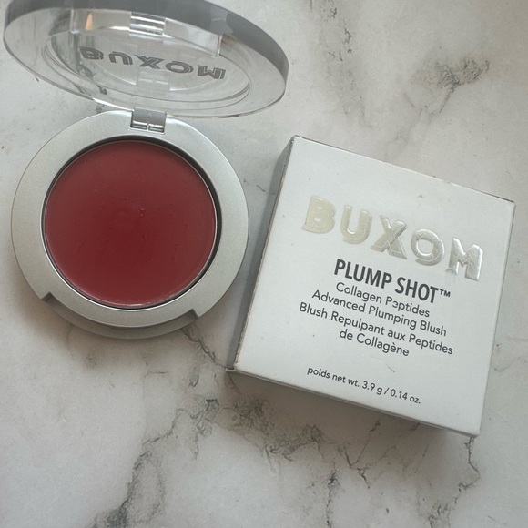 Buxom Plump Shot Collagen Peptide Blush in Berry Glam - Picture 1 of 4